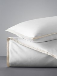 Organic Cotton Banded Duvet Set