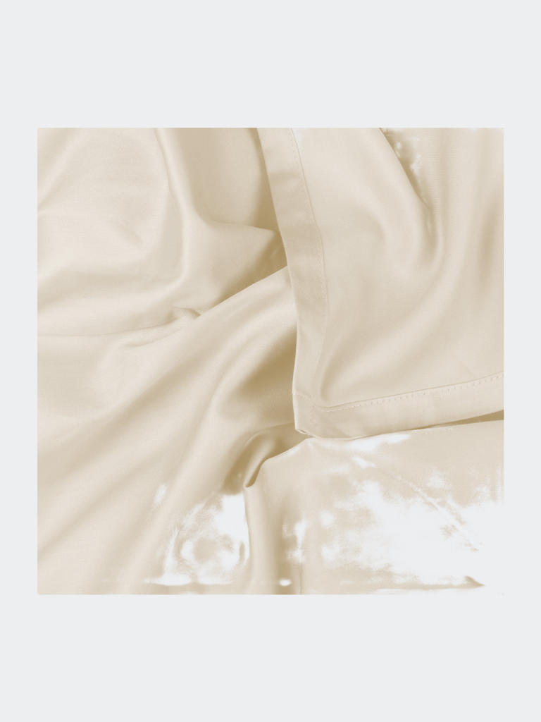 Organic Cotton Duvet Cover - Ivory