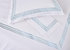 Organic Cotton Embroidered Duvet Set - Light Blue