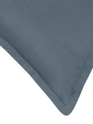 Organic Cotton Euro Sham - Charcoal Grey