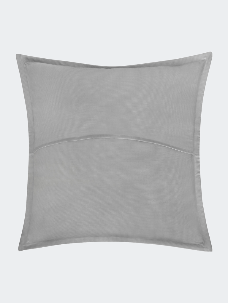 Organic Cotton Euro Sham - Gray