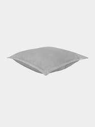 Organic Cotton Euro Sham - Gray