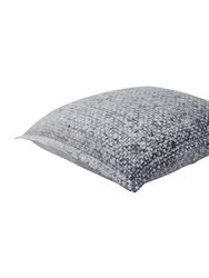 Organic Cotton Euro Sham - Grey