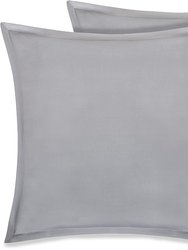 Organic Cotton Euro Sham - Light Gray - Gray