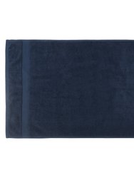 Organic Cotton Feather Touch Bath Mat, Insignia Blue - Default Title