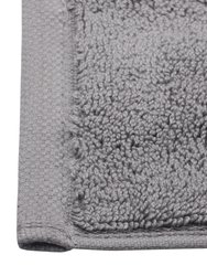 Organic Cotton Feather Touch Bath Mat, Sharkskin Grey