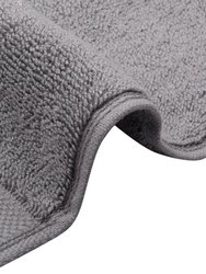 Organic Cotton Feather Touch Bath Mat, Sharkskin Grey