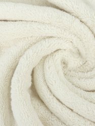 Organic Cotton Feather Touch Hand Towel, Marshmallow (Pack of 6)