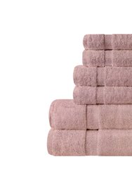 Organic Cotton Feather Touch Towel Set, (6-Piece Set)