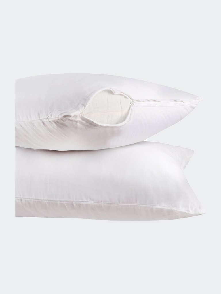 Organic Cotton Percale Pillowcase Pair