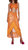 Nina Skirt - Orange Metallic