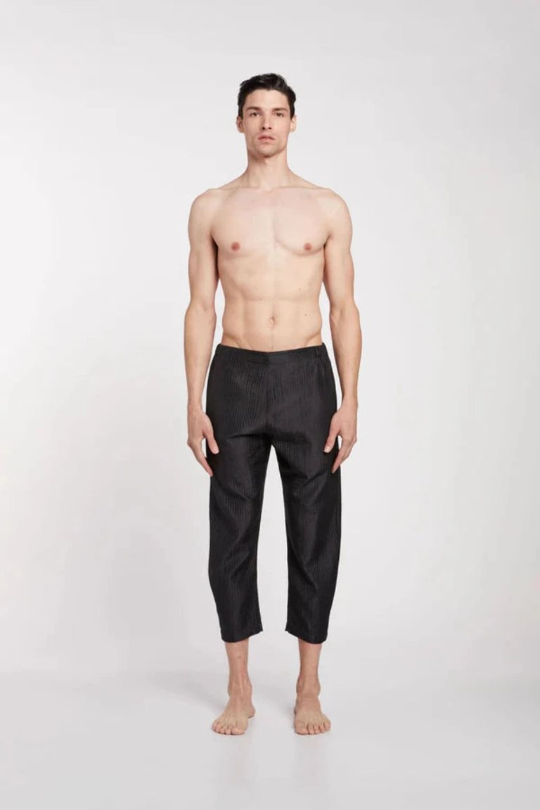 Shiro Trousers Black - Black