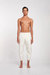Shiro Trousers White - White