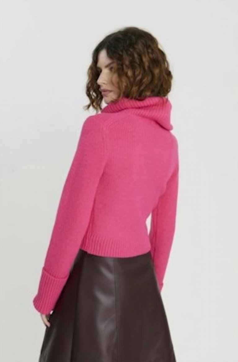 Donna Sweater In Fuchsia