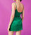 Spica Dress In Bottle Green