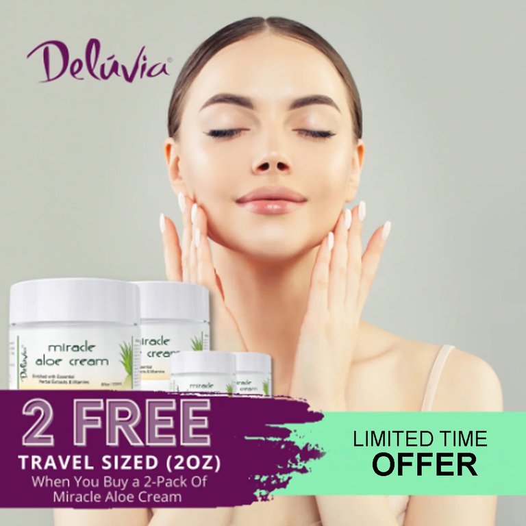 Miracle Aloe Cream 2-Pack