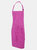 Dennys Multicoloured Bib Apron 28x36ins (Berry) (One Size) (One Size) (One Size) - Berry