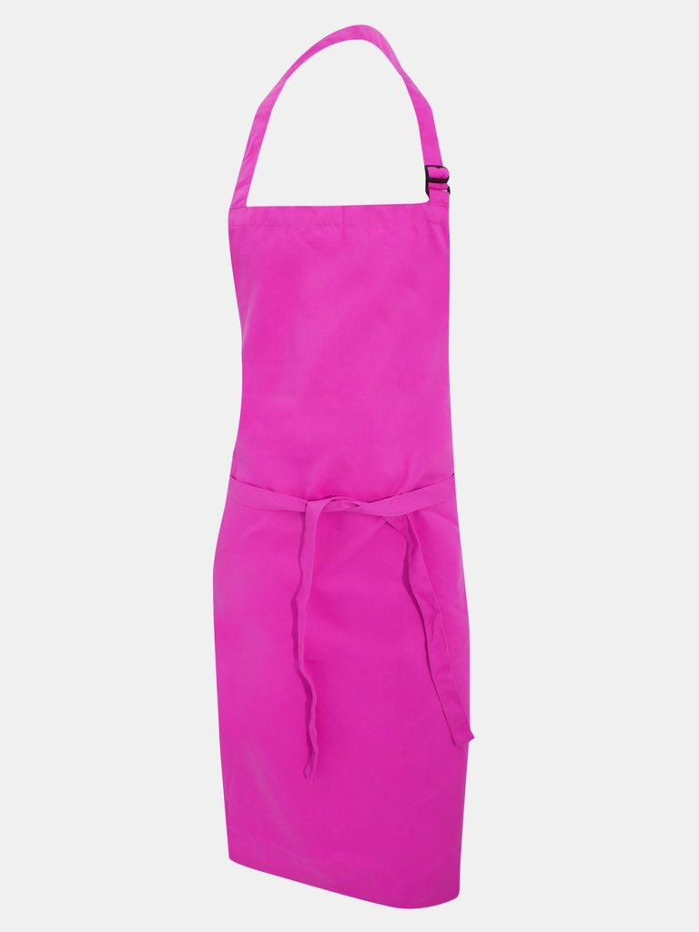Dennys Multicoloured Bib Apron 28x36ins (Hot Pink) (One Size) (One Size) (One Size) - Hot Pink