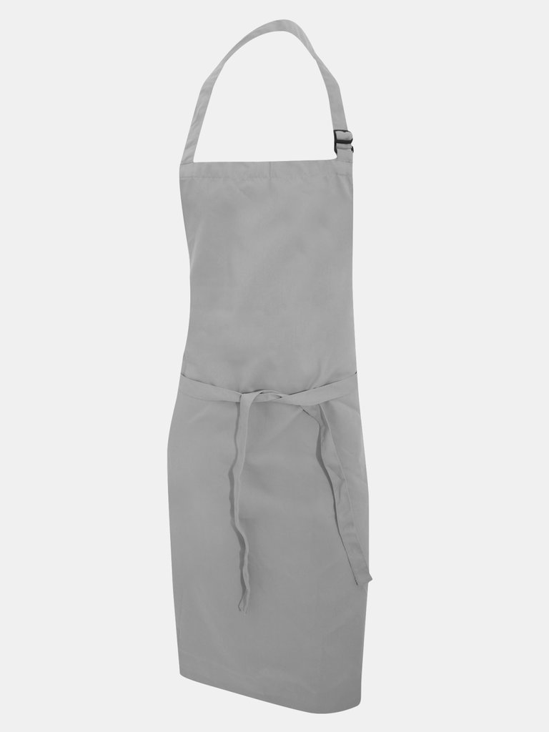 Dennys Multicoloured Bib Apron 28x36ins (Light Grey) (One Size) (One Size) (One Size) - Light Grey