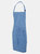 Dennys Multicoloured Bib Apron 28x36ins (Mid Blue) (One Size) (One Size) (One Size) - Mid Blue