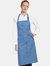 Dennys Multicoloured Bib Apron 28x36ins (Mid Blue) (One Size) (One Size) (One Size)