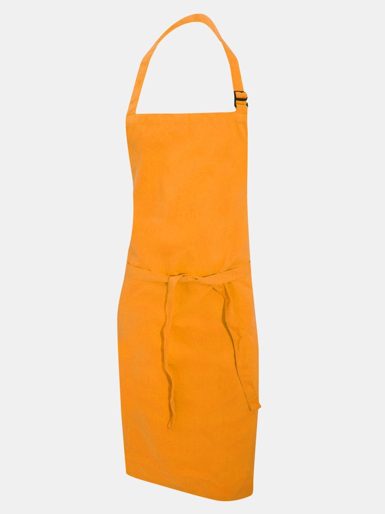 Dennys Multicoloured Bib Apron 28x36ins (Orange) (One Size) (One Size) (One Size) - Orange