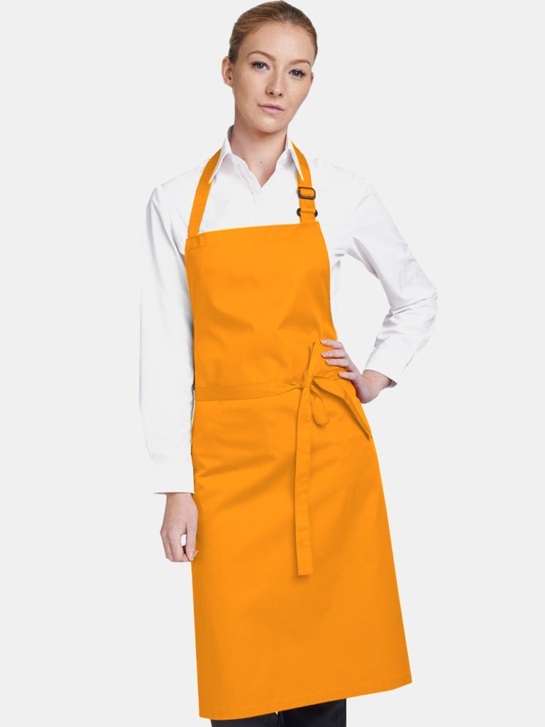 Dennys Multicoloured Bib Apron 28x36ins (Orange) (One Size) (One Size) (One Size)