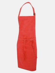 Dennys Multicoloured Bib Apron 28x36ins (Red) (One Size) (One Size) (One Size) - Red