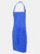 Dennys Multicoloured Bib Apron 28x36ins (Sapphire) (One Size) (One Size) (One Size) - Sapphire