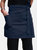 Dennys Unisex Cross Dyed Denim Waist Apron with Pocket (Indigo Denim) (One Size) (One Size) - Indigo Denim