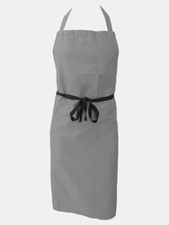 Dennys Unisex Economy Bid Workwear Apron (Without Pocket) (Griffin Gray) (One Size) (One Size) (One Size) - Griffin Gray