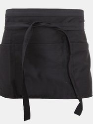Dennys Unisex Money Pocket Workwear Apron (Black) (One Size) (One Size) (One Size) - Black