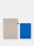 Notebook Set - Beige and Blue