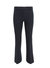 Crop Flare Trousers In Black