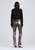 Kyle High Rise Legging Skinny Jeans In Metallic Coated