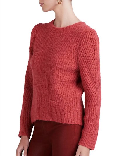 Derek Lam 10 Crosby Ryan Puff Sleeve Sweater In Rhubarb product