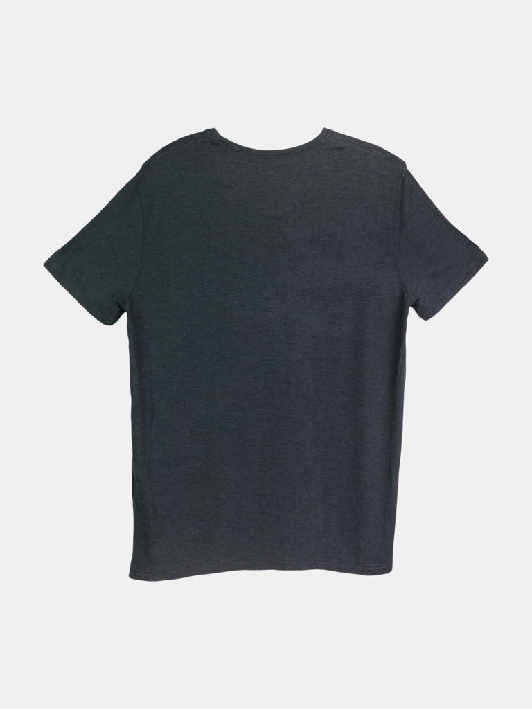 Derek Rose Men's Black Jersey Top Graphic T-Shirt