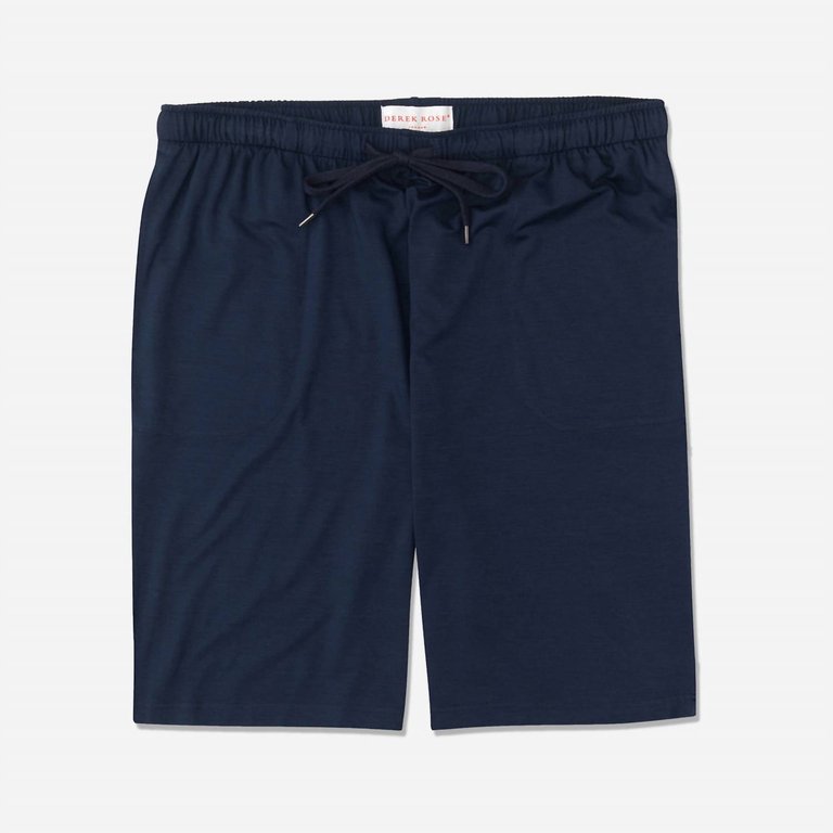 Men's Lounge Short In Navy - Navy