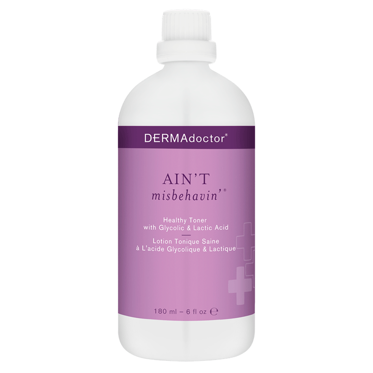 Ain't Misbehavin' Healthy Toner with Glycolic & Lactic Acid