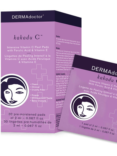 DERMAdoctor Kakadu C Intensive Vitamin C Peel Pad with Ferulic Acid & Vitamin E product