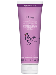 KP Duty Dermatologist Formulated Body Scrub Exfoliant for Keratosis Pilaris and Dry, Rough, Bumpy Skin with 10% AHAs + PHAs