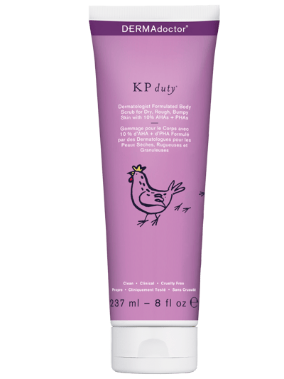 DERMAdoctor KP Duty Dermatologist Formulated Body Scrub Exfoliant for Keratosis Pilaris and Dry, Rough, Bumpy Skin with 10% AHAs + PHAs product
