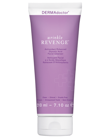 DERMAdoctor Wrinkle Revenge Antioxidant Enhanced Glycolic Acid Facial Cleanser product