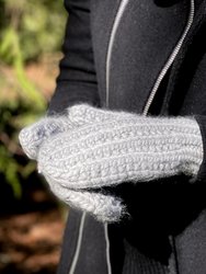 The Oxford Mittens - Heather Grey
