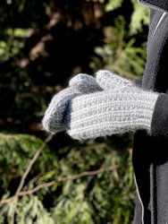 The Oxford Mittens - Heather Grey