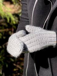 The Oxford Mittens - Heather Grey