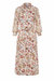 Paisley Print Kora Midi Shirtdress In Multi - Multi