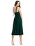 Bustier Crepe Midi Dress With Adjustable Bow Straps - 3069