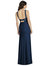 High-Neck Backless Crepe Trumpet Gown - 3039 