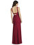High-Neck Backless Crepe Trumpet Gown - 3039 